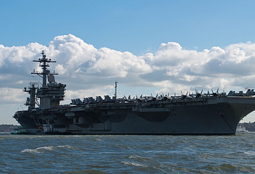 USS Theodore Roosevelt arrives in South Korea amid heightened tensions with North Korea