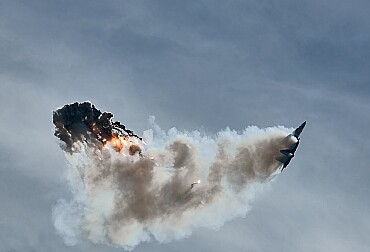 Ukrainian sea drone downs Russian Su-30 fighter in Daring Black Sea strike