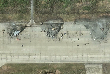 Putin denies it but the smoke says otherwise - Ukraine just hit 41 Russian bombers