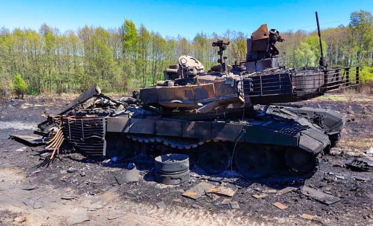 T-90M is and remains the most modern Russian MBT deployed in Ukraine ...