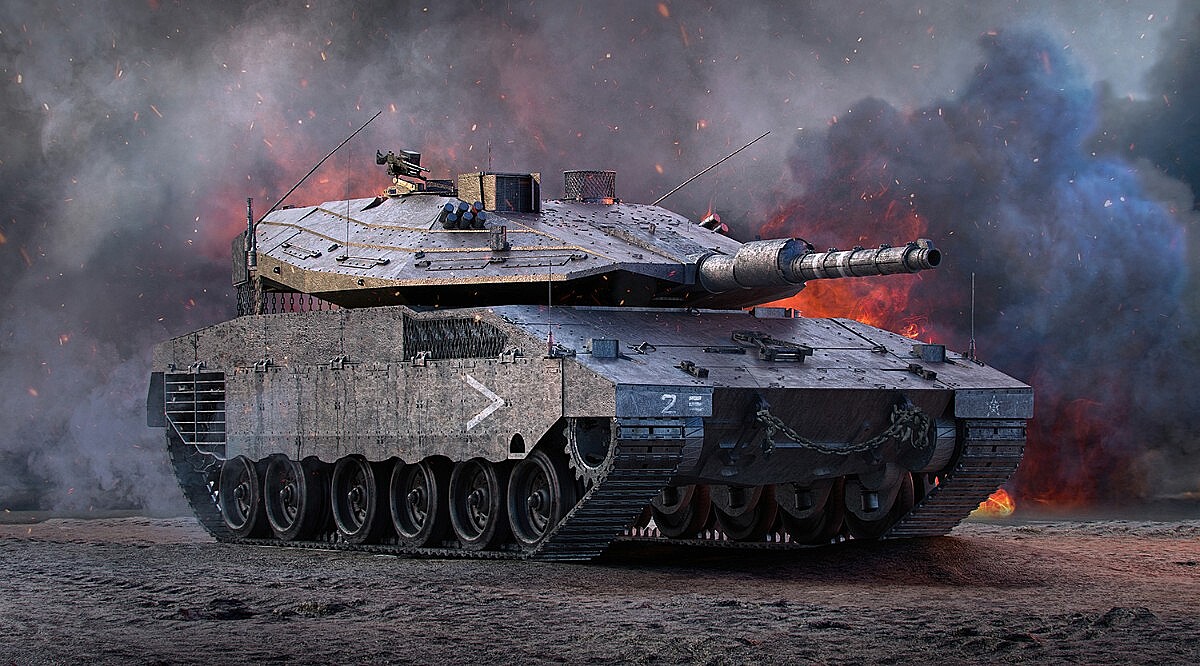 Merkava Mk V Barak Main Battle Tanks are joining the IDF’s 401st ...