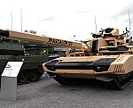 France’s Leclerc XLR, Leclerc Evolution and EMBT-ADT 140 at Eurosatory 2024